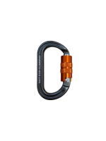 Карабин вспомогательный GRAY овал автомат