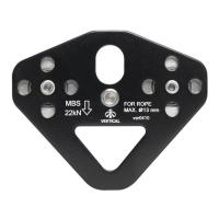 Блок-ролик "Тандем" алюминиевый с подшипником