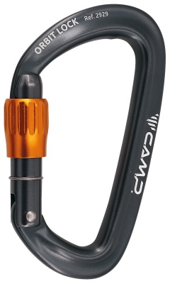 Карабин CAMP ORBIT LOCK серебристый