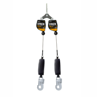 Средство защиты втягивающего типа модель STRIZH (двухплечевой, малый стальной карабин)