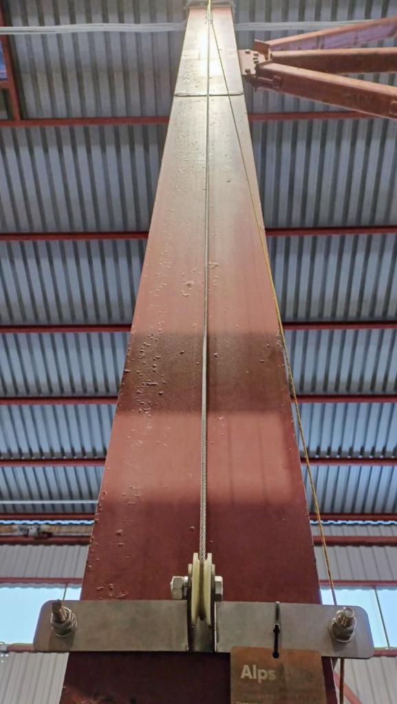 Вспомогательная конструкция для притягивания шнура СЗВТ