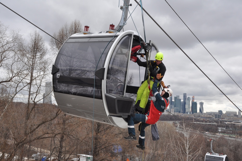 Эвакуация с применением сапсана
