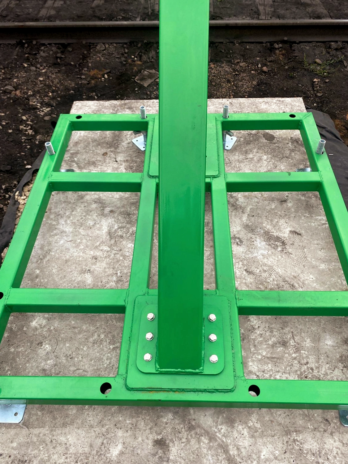 Противовесная страховочная система для работы на железнодорожных вагонах