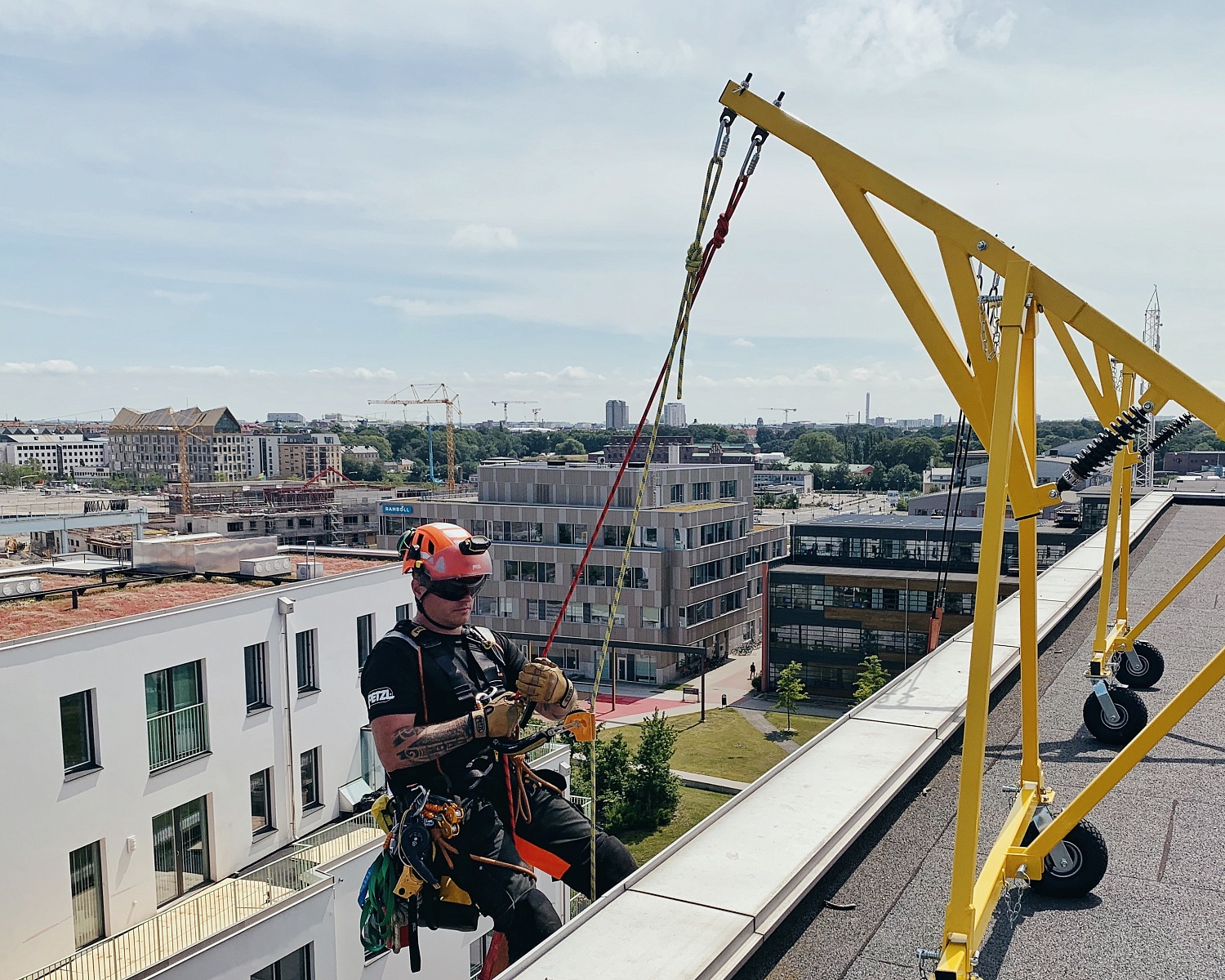 Противовесные анкерные устройства для промышленного альпинизма