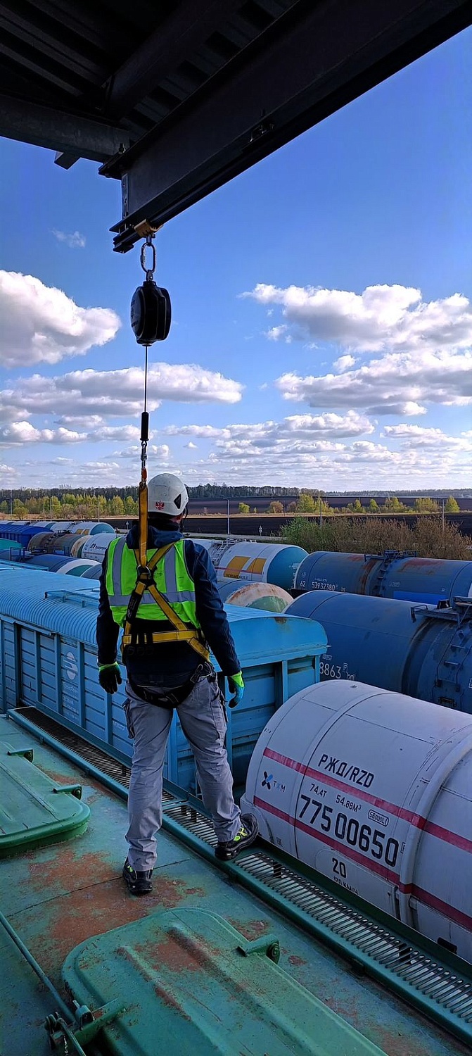 Средство защиты втягивающего типа High Safety Klen 12 м