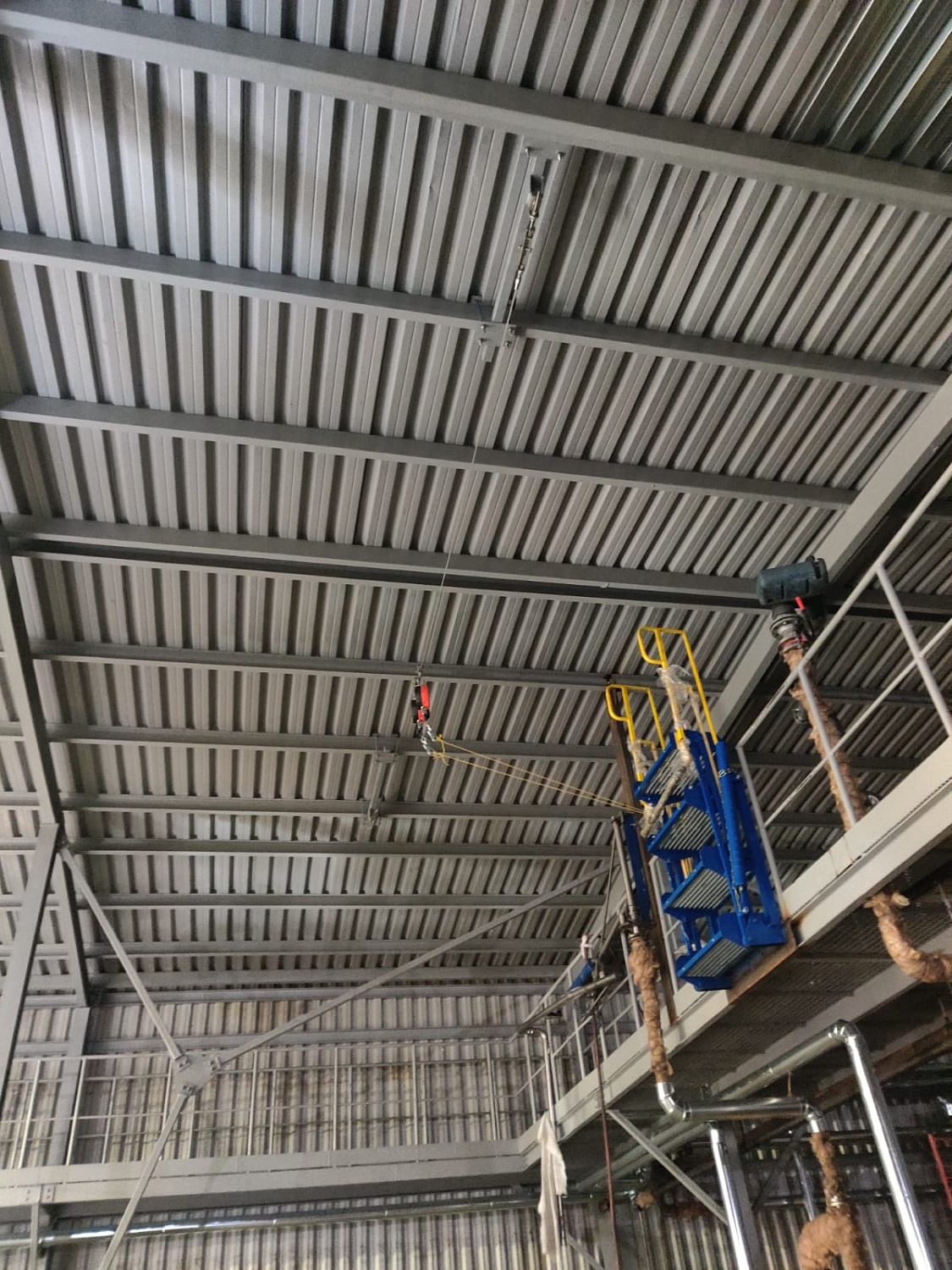 Анкерные линии для работы на железнодорожных вагонах