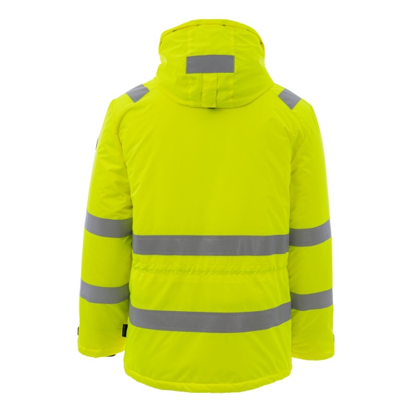 Зимняя сигнальная куртка-парка Brodeks KW 220, желтый: купить в интернет-магазине