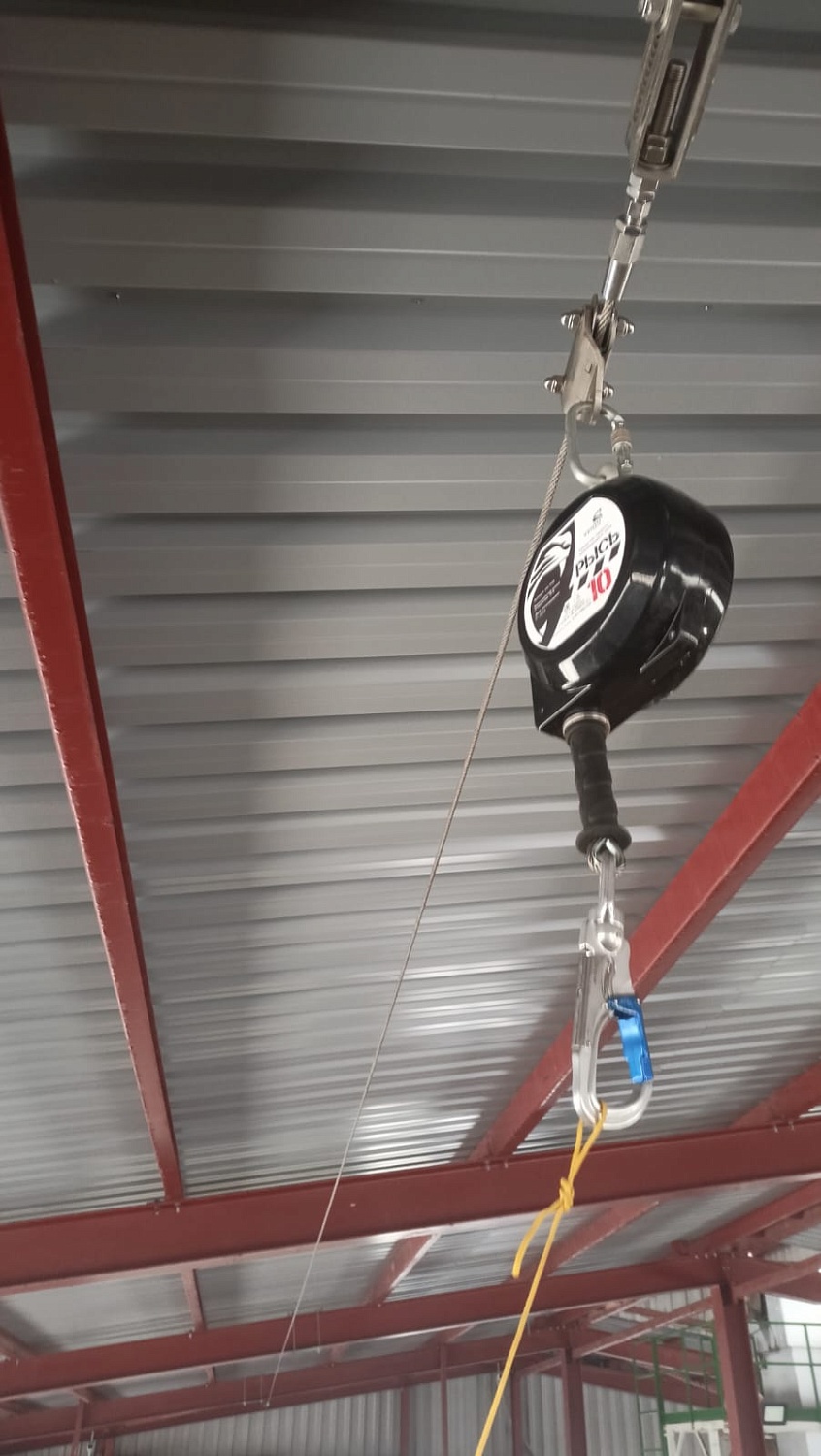 Анкерные линии для работы на железнодорожных вагонах