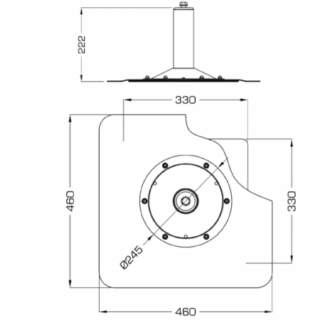Анкерный пост AFX-BM | Vertic: купить в интернет-магазине