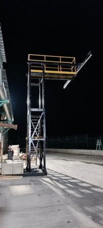 Площадка для обслуживания и осмотра автоцистерн с мостиком и анкерной линией 6м: купить в интернет-магазине