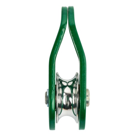 Блок-ролик дюралевый с подшипником Вертикаль