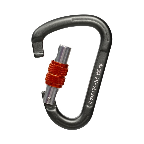 Карабин GRAY треугольный с муфтой (Keylock): купить в интернет-магазине