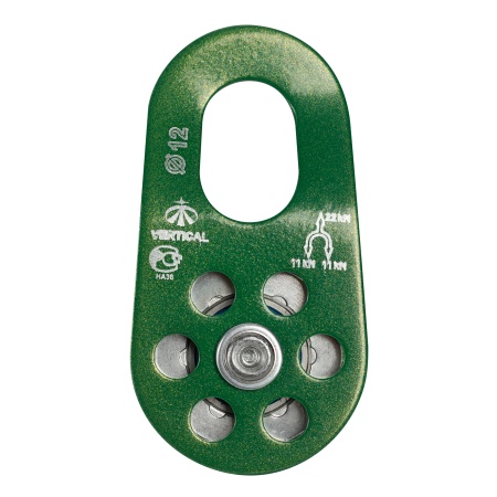 Блок-ролик дюралевый с подшипником Вертикаль