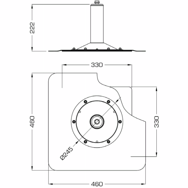 Анкерный пост AFX-PVC | Vertic: купить в интернет-магазине