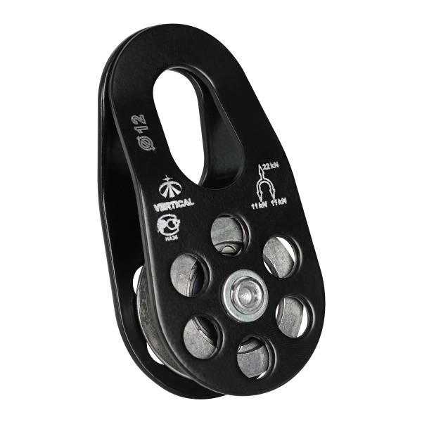 Блок-ролик стальной с подшипником Вертикаль