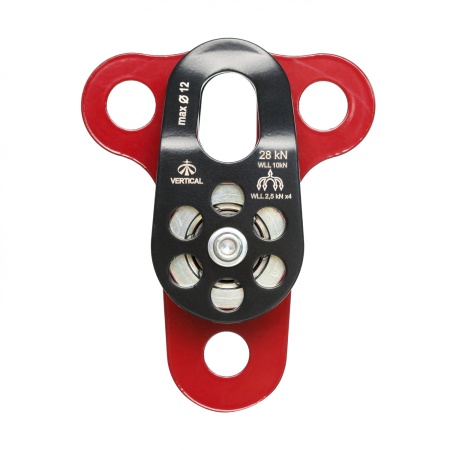 Блок-ролик двойной Вертикаль стальной с подшипником ПРО: купить в интернет-магазине