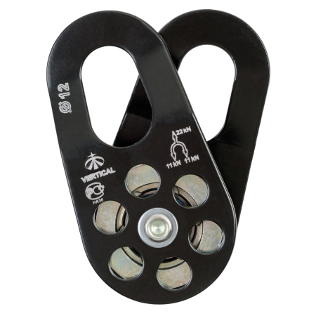 Блок-ролик стальной с подшипником Вертикаль