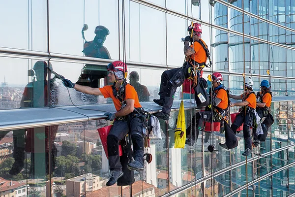 Работы с применением систем канатного доступа