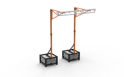 ДВУХОПОРНАЯ страховочная система АНТИРИСК+ ВМОД-П-ФБС 4 м