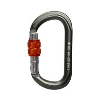 Карабин GRAY овал с муфтой (Keylock)