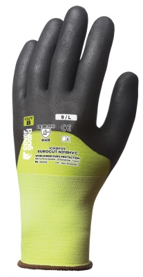 Перчатки бесшовные для защиты от порезов CoverGuard 1CRBF р-р 10