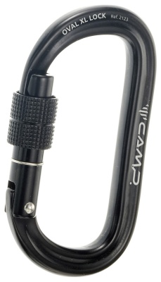 Карабин CAMP OVAL XL LOCK черный