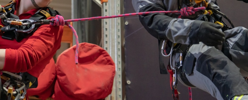 На курсе Rope Rescue Training