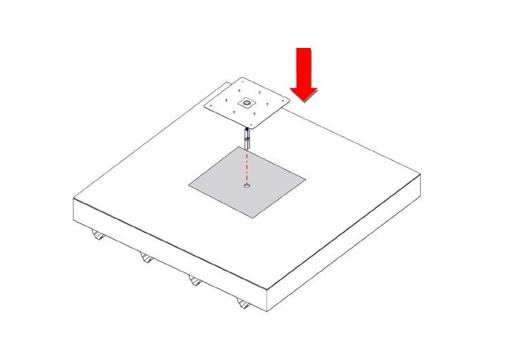 Прогрев битумного основания и герметизация