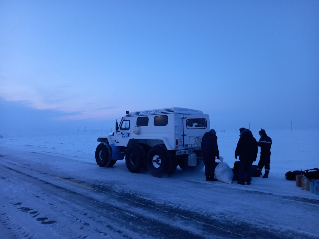 промышленные альпинисты в командировке