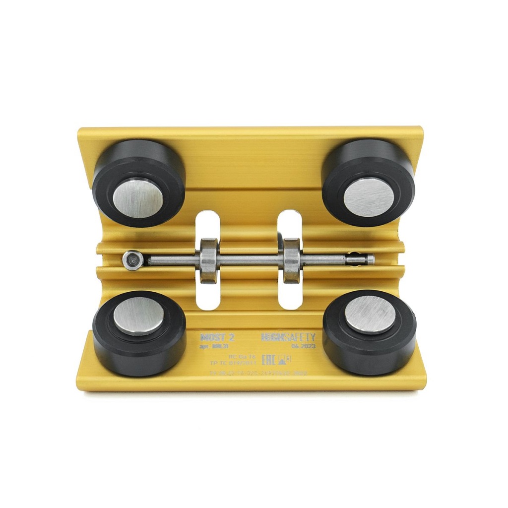 Мобильная анкерная точка для жесткой анкерной линии MOST