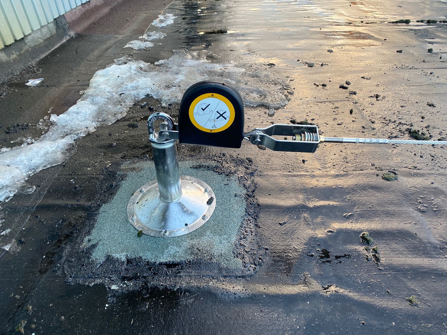 Стационарная тросовая анкерная линия Batiligne | Vertic