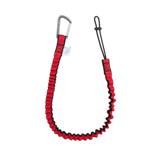 Стропа эластичная одинарная для крепления инструмента (до 25 кг) с карабином "МИНИ" – купить в интернет-магазине | АльпИндустрия-ПРО