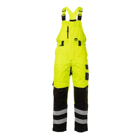 Зимний полукомбинезон Brodeks KW 406, желтый/черный: купить в интернет-магазине