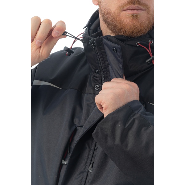 Зимняя рабочая куртка Brodeks KW 231, синий/черный: купить в интернет-магазине