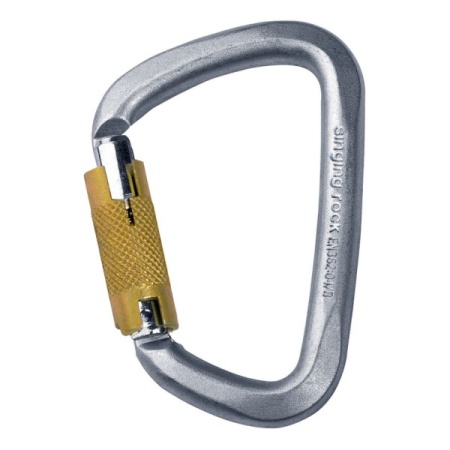 Карабин Singing Rock Steel Triple Lock: купить в интернет-магазине