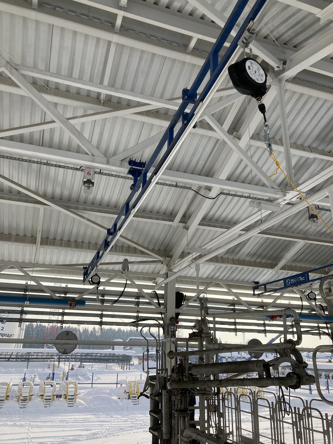 Периодический осмотр стационарных анкерных линий