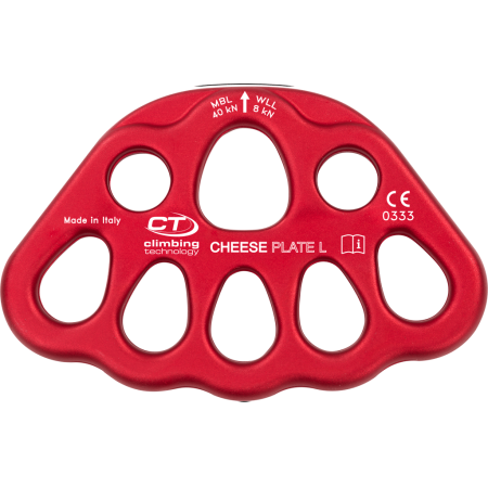 Такелажная пластина Climbing Technology CHEESE PLATE L: купить в интернет-магазине