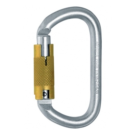 Карабин Singing Rock Oval Steel Connector с автоматической муфтой: купить в интернет-магазине