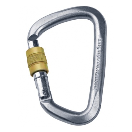 Карабин Singing Rock Steel Lock: купить в интернет-магазине