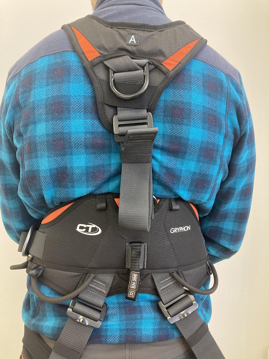 Привязь страховочная с зажимом Climbing technology GRYPHON ASCENDER