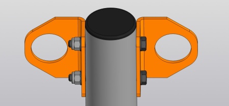 Столбик анкерный АльпИндустрия-ПРО для установки на крышку трансформатора: купить в интернет-магазине