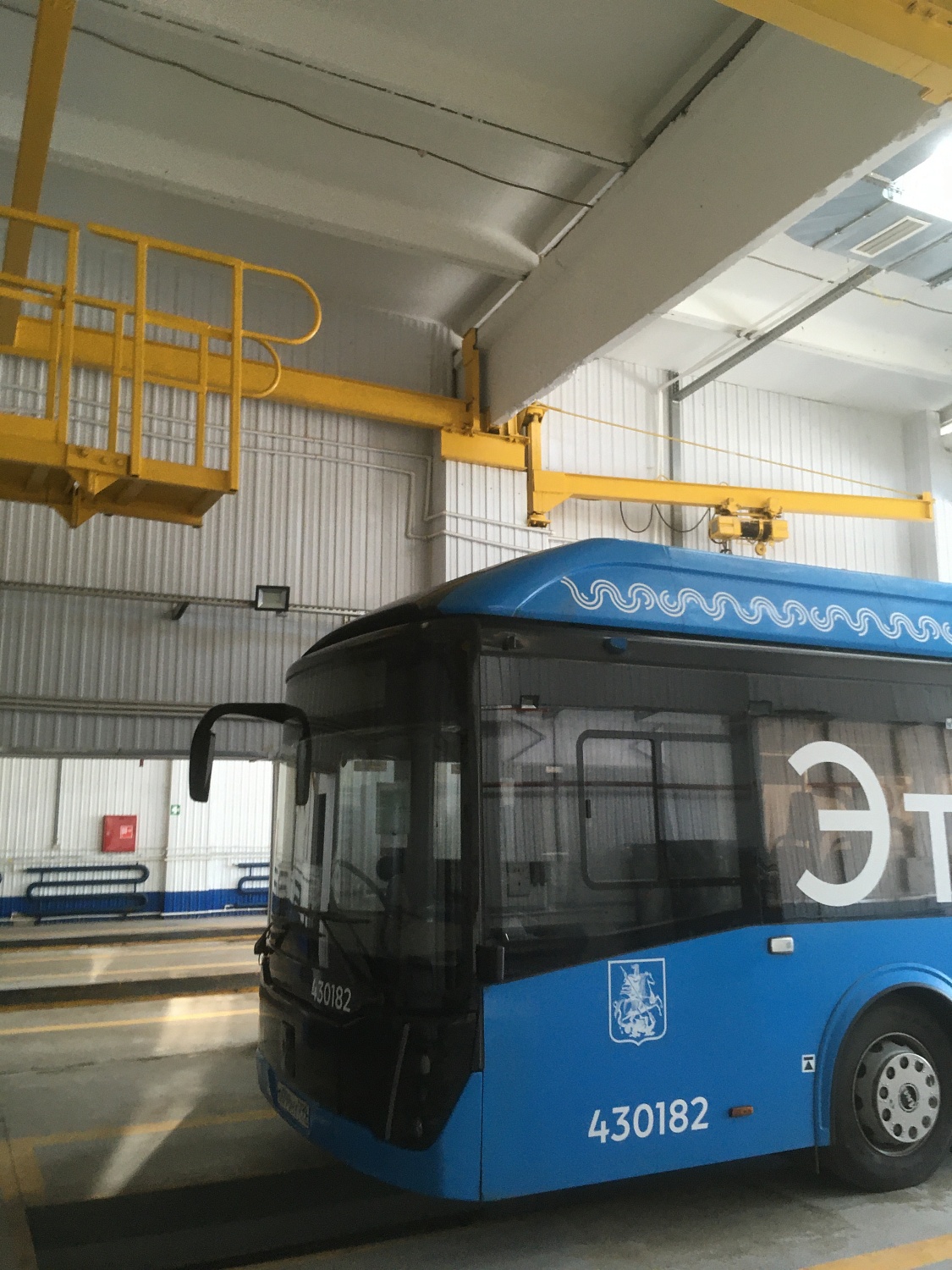 Анкерные линии для безопасной работы на автобусах