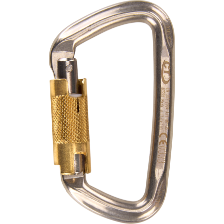 Карабин Climbing Technology D-SAHPE 3L нержавеющая сталь: купить в интернет-магазине