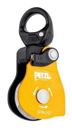 Ролик с вертлюгом Petzl SPIN L1D: купить в интернет-магазине