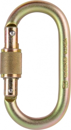 Карабин Венто «Высота 513» стальной овальный с муфтой: купить в интернет-магазине