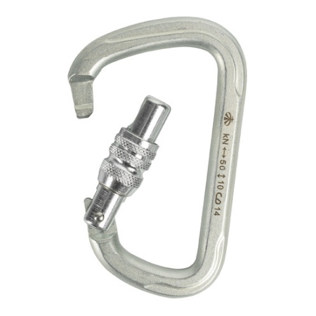 Карабин стальной люкс с муфтой (Keylock): купить в интернет-магазине