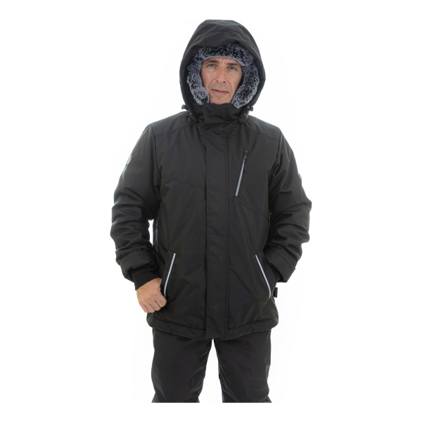 Куртка мужская зимняя Brodeks KW 210, черный: купить в интернет-магазине