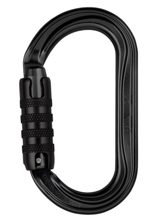 Карабин Petzl OK Triact-Lock black: купить в интернет-магазине