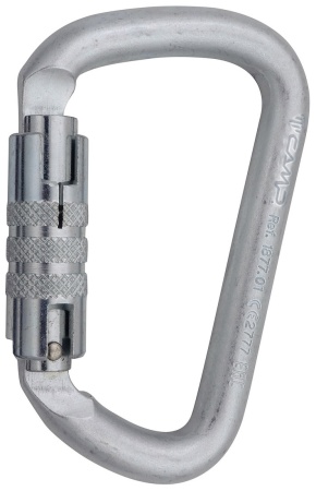 Карабин CAMP D PRO 2LOCK - STEEL: купить в интернет-магазине