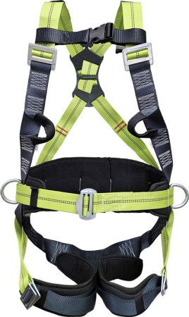 Привязь страховочная и удерживающая Потенциал СП-16 эргономичный кушак р-р М